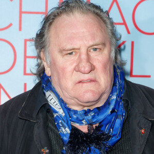 Gérard Depardieu à la première du film "he Taste of Small Things" à Berlin.