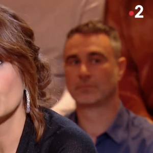 Faustine Bollaert invitée dans l'émission "Quelle Époque", France 2, le 27 janvier 2024.