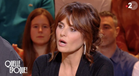 Faustine Bollaert dans l'émission "Quelle Époque", France 2.