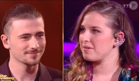 Helena et Pierre - Demi-finale de la Star Academy. @ TF1