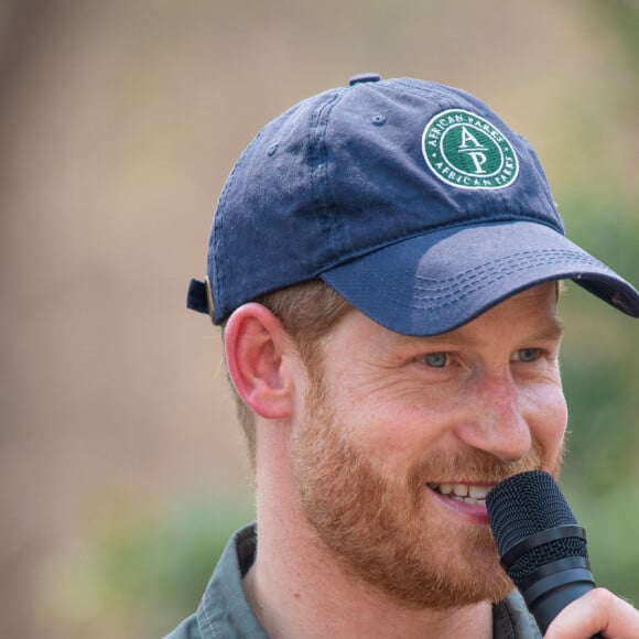 Pour le moment, il n'a pas vraiment réagi. 
Le prince Harry, duc de Sussex visite le parc national de Liwonde et la forêt Mangochi lors de la huitième journée de la visite royale en Afrique. Liwonde, le 30 septembre 2019. 