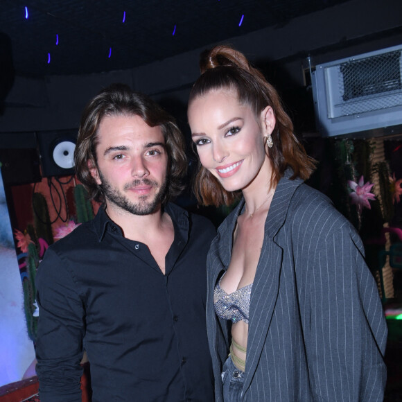 Maëva Coucke et François Bonifaci, c'est fini. 
Exclusif - Maëva Coucke (Miss France) et son compagnon François Bonifaci - Maëva Coucke fête son 28ème anniversaire au restaurant "Kuku" à Paris. © Rachid Bellak/Bestimage 