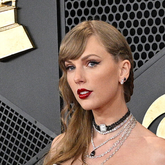 Taylor Swift à la 66ème édition des Grammy Awards à la Crypto.com Arena à Los Angeles le 4 février 2024. © PI via ZUMA Press Wire / Bestimage