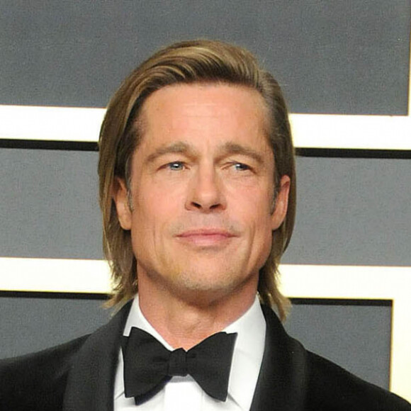 Il a fait des progrès depuis et a même remporté un Oscar pour "Once Upon a Time... in Hollywood" en 2020
Brad Pitt, lauréat du prix de l'acteur dans un second rôle pour "Once Upon a Time... in Hollywood" - Photocall de la Press Room de la 92ème cérémonie des Oscars 2020 au Hollywood and Highland à Los Angeles le 9 février 2020.