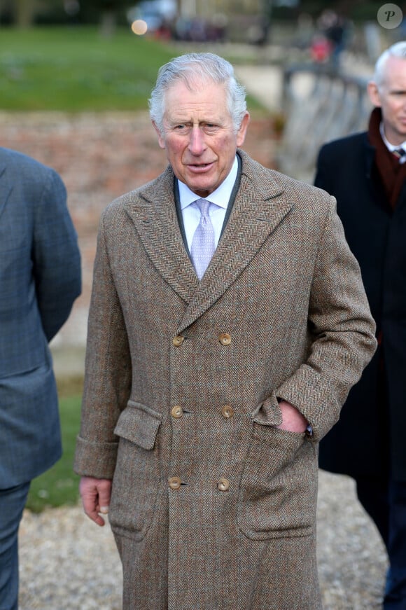 Le prince Charles en visite au château de Tattershall et en l'église de la Sainte-Trinité, lors de son déplacement dans le Lincolnshire. Le 19 mars 2018 