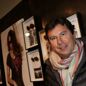 Pascal Bataille - Exclusif - Presentation de la premiere collection de lunettes Swildens dans l'une des boutiques de la marque situee rue de Poitou a Paris le 28 mars 2013. 