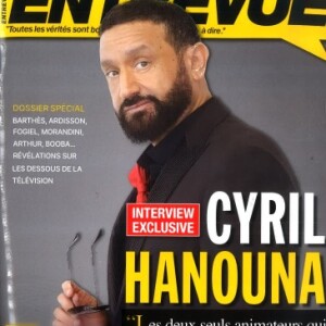 Entrevue, Cyril Hanouna.