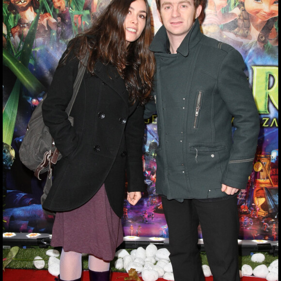 Olivia Ruiz et Mathias Malzieu - Première du film "Arthur et la vengeance de Maltazard" au cinéma Gaumont Marignan à Paris.