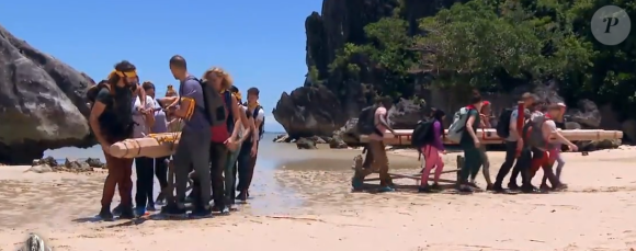 Premier épisode de "Koh-Lanta, Les Chasseurs d'immunité" sur TF1.