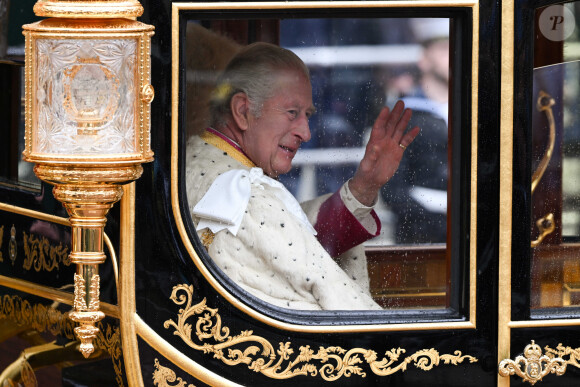 Un oment difficile pour le roi
Le roi Charles III d'Angleterre lors de la cérémonie de couronnement du roi d'Angleterre à Londres, Royaume Uni, le 6 mai 2023. 