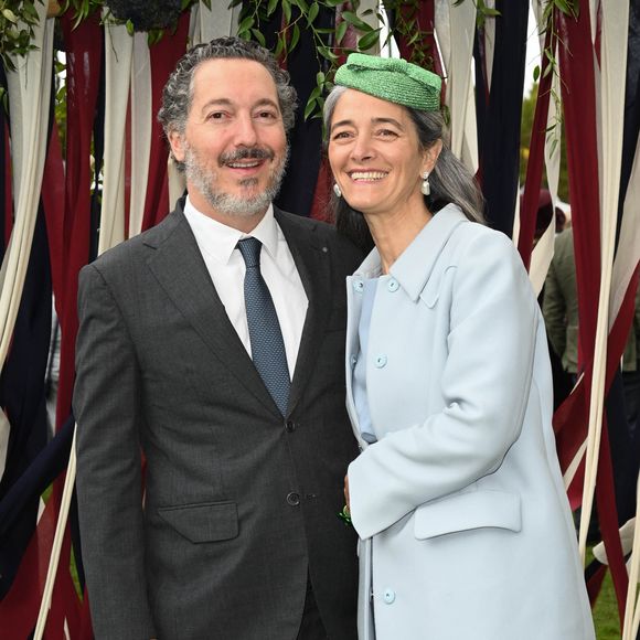 Extrêmement fier, Guillaume Gallienne a été décoré d'une très prestigieuse récompense
Guillaume Gallienne avec sa femme Amandine - Qatar Prix de l'Arc de Triomphe à l'hippodrome Paris Longchamp