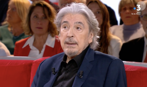 Michel Drucker reçoit Serge Lama dans "Vivement dimanche" sur France 3, dimanche 11 février.