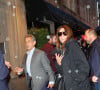 L'occasion pour l'ancien président de montrer ses biceps à sa femme
 
Nicolas Sarkozy et sa femme Carla Bruni arrivent au "Mark Hotel" à New York, États-Unis le 29 Avril 2023.