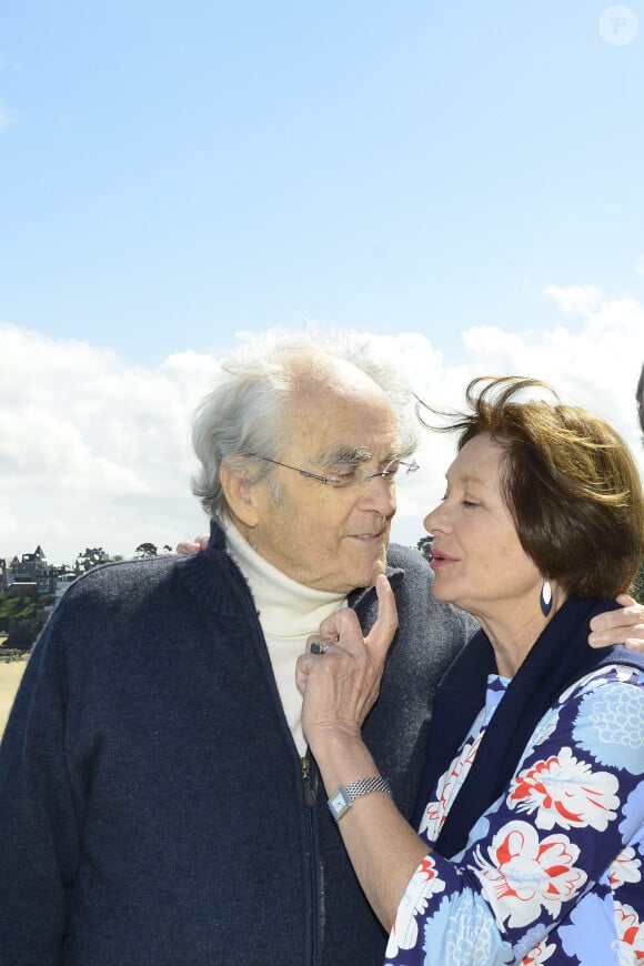 Exclusif - Rendez-vous avec Macha Méril et son mari Michel Legrand en thalassothérapie au centre Thalassa à Dinard. Le 28 avril 2015