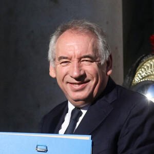 Francois Bayrou arrive à la troisième session plénière du Conseil national de la refondation (CNR), au palais de l'Elysée, Paris, France, le 7 septembre 2023. © Stéphane Lemouton / Bestimage