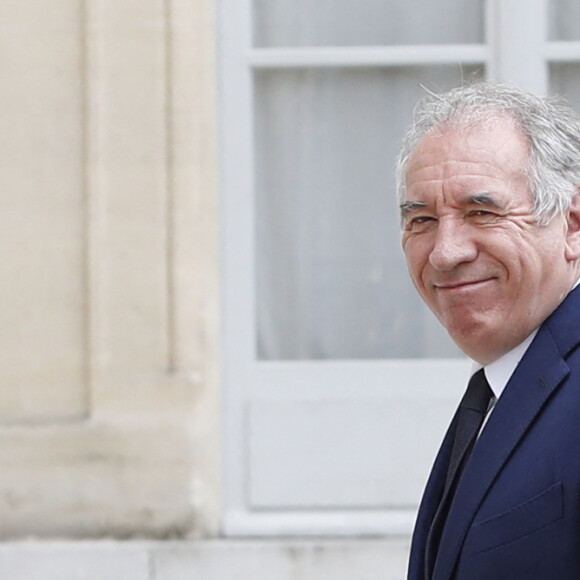 François Bayrou - Les acteurs de l'industrie française, dirigeants d'entreprises, d'élus, des représentants de collectivités et d'associations arrivent pour la réception "accélérer notre réindustrialisation" avec le président de la République française au palais de l'Elysée à Paris, France, le 11 mai 2023. © Michael Baucher/Panoramic/Bestimage 