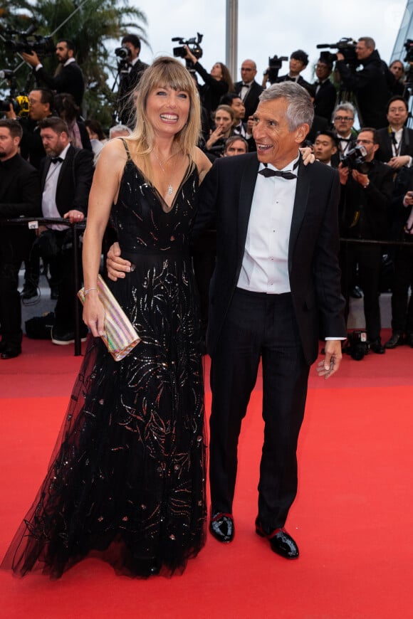 Nagui et sa femme Mélanie Page - Montée des marches du film "Douleur et Gloire" lors du 72ème Festival International du Film de Cannes. Le 17 mai 2019 © Borde / Bestimage 