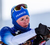 La biathlète française est devenu maman pour la première fois l'an dernier

Justine Braisaz-Bouchet (médaille d'or olympique biathlon mass start) - Biathlon femmes 12,5 kms Mass Start lors des jeux olympiques d'hiver Pékin 2022 le 18 février 2022.