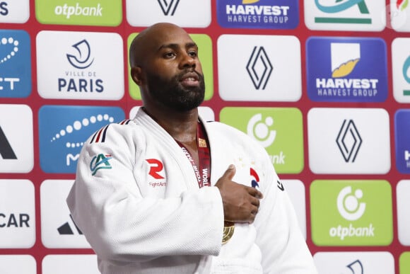 Teddy Riner (FRA) - Judo : Le Paris Grand Slam 2024. Paris, le 4 février 2024.