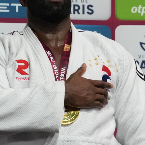 Teddy Riner : Le Paris Grand Slam 2024. Paris, le 4 février 2024.