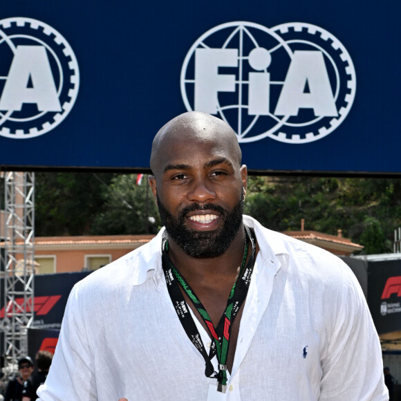 Teddy Riner lors du Grand Prix de Formule 1 (F1) de Monaco, le 28 mai 2023. © Bruno Bebert/Bestimage