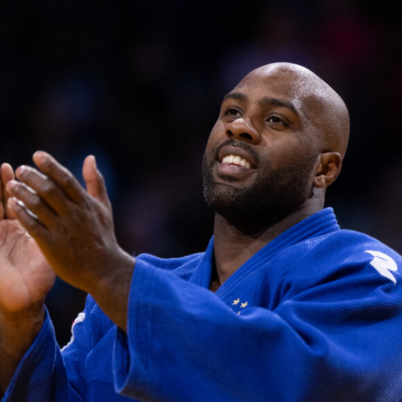 Teddy Riner remporte le Paris Grand Slam pour la 7ème fois Medaillé d'Or à Paris en +100 kg - Tournoi international Judo Paris Grand Slam, le plus grand au monde à l'AccorArena à Paris le 5 février 2023 . © Jeremy Melloul/Bestimage