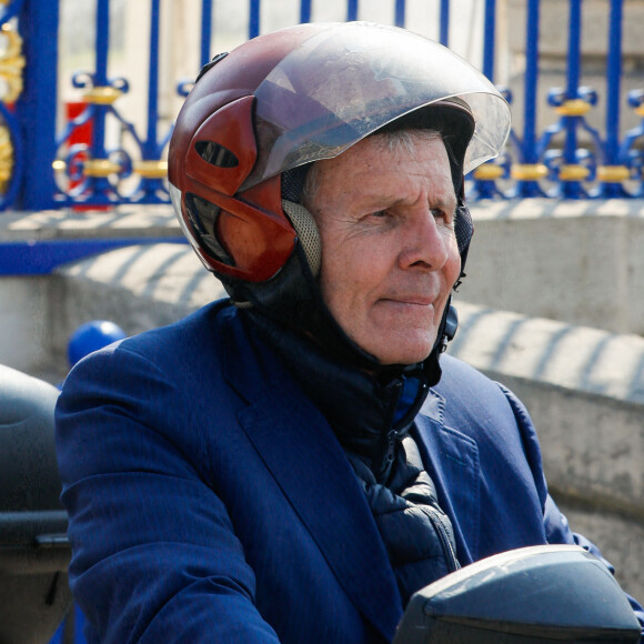 Et la quasi majorité des plaintes qui en faisaient parti ont été classées sans suite.
Patrick Poivre d'Arvor - Sorties de l'hommage funèbre à Jacques Perrin aux Invalides à Paris, France, le 29 avril 2022. © Christophe Clovis/Bestimage
