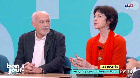 


Francis Perrin et Anny Duperey en couple dans leur jeunesse

Anny Duperey et Francis Perrin dans Bonjour ! La Matinale TF1.




