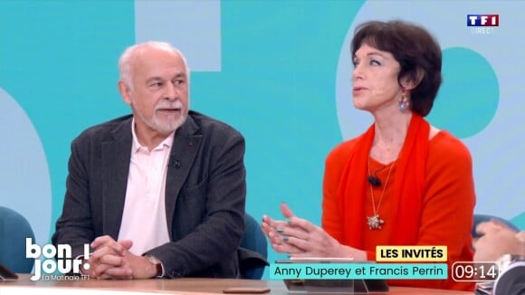 Francis Perrin ex-compagnon d'Anny Duperey : révélations sur leur couple, "on s'est rencontrés..."