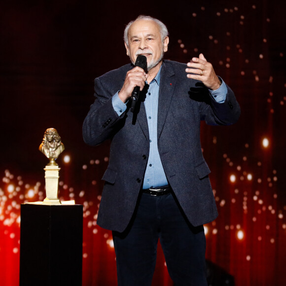 Exclusif - Francis Perrin - Surprises - Enregistrement de l'émission "La boîte à secrets 16", présentée par F.Bollaert et diffusée le 10 mars sur France 3 © Christophe Clovis / Bestimage