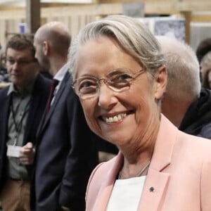L'ancienne Première ministre Elisabeth Borne - 60e Salon international de l'Agriculture à Paris, le 29 février 2024. © Stéphane Lemouton / Bestimage