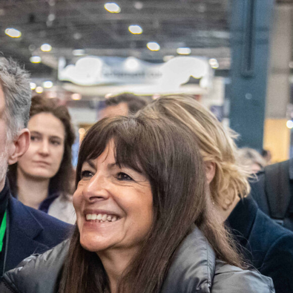 Anne Hidalgo lors du 60ème Salon international de l'Agriculture (SIA), Porte de Versailles, à Paris, France, le 27 février 2024. © Baptiste Autissier/Panoramic/Bestimage