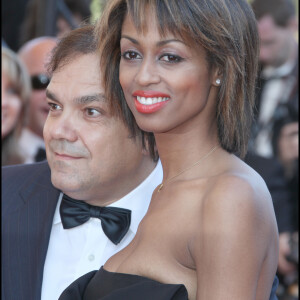 Didier Bourdon et sa femme Marie-Sandra - Montée des marches du film "Le Prophète - 62ème Festival de Cannes.
