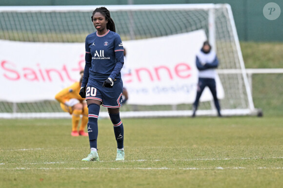 Aminata Diallo opposée au PSG pour une affaire de logement
 
Aminata Diallo (psg) - Match de D1 Arkema "Saint-Etienne - PSG (0-5)" au stade Salif-Keïta.