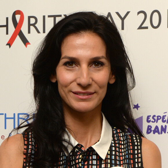 Marie Drucker lors de la 14ème édition du Charity Day dans la salle des marchés de la société de courtage Aure BGC au profit des 7 associations participantes à Paris; France, le 11 septembre 2018.