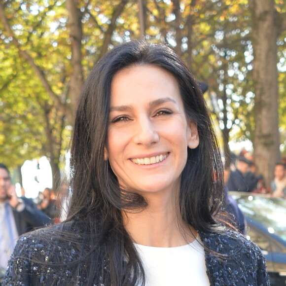 Marie Drucker - Arrivées au défilé de mode prêt-à-porter printemps-été 2017 "Chanel" à Paris. Le 4 octobre 2016 © CVS-Veeren / Bestimage 