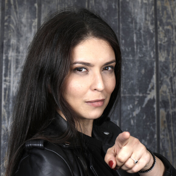 Portrait de Lucie Bernardoni lors de l'enregistrement de l'émission "Chez Jordan" à Paris. Le 6 Juin 2022.
