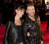 Ils ne se quittent plus.
Christophe Mae et sa femme Nadege Sarron - 15eme edition des NRJ Music Awards a Cannes. Le 14 decembre 2013 