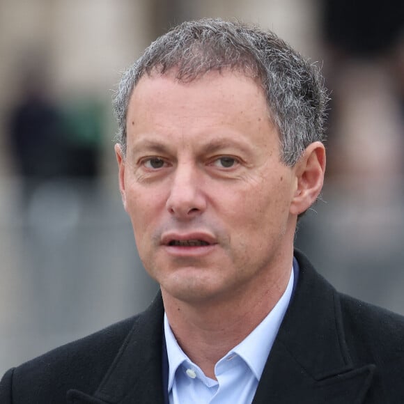 Après plusieurs mois de rumeurs, la nouvelle a été confirmée
Marc-Olivier Fogiel - Hommage national à Robert Badinter devant le ministère de la Justice sur la place Vendôme à Paris. © Dominique Jacovides/Bestimage