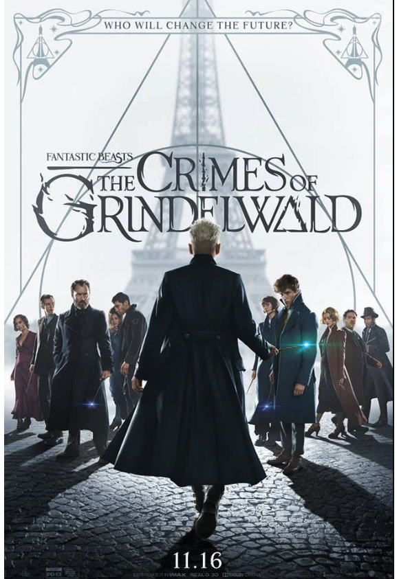 Affiche du film "Les Animaux fantastiques : Les Crimes de Grindelwald".