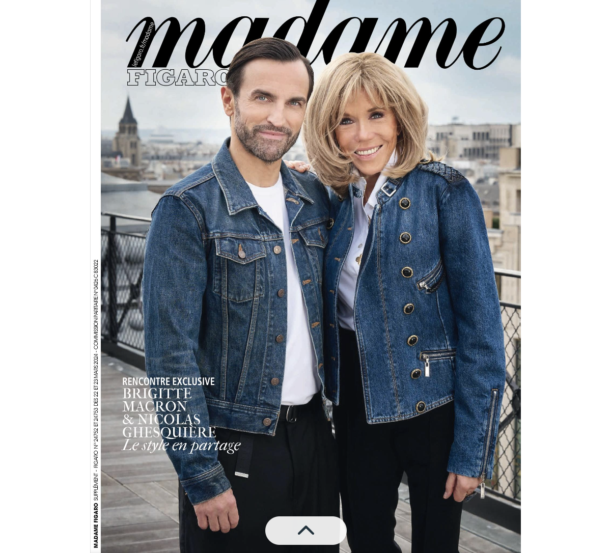 Photo : Retrouvez l'interview de Brigitte Macron dans le magazine