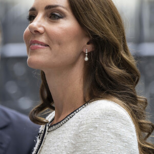 Kate Middleton arrive à la réouverture de la National Portrait Gallery à Londres, Royaume-Uni, le 20 juin 2023.