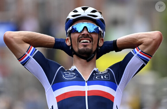 Julian Alaphilippe a répondu aux propos polémiques de son patron vendredi 29 mars 2024 
Julian Alaphilippe - Championnats du Monde UCI - Elite Hommes en Belgique le 26 septembre 2021. 