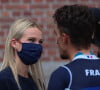 Récemment, le patron du cycliste français a affirmé qu'il était "sous la coupe" de sa compagne
Championnats du Monde UCI - Elite Hommes à Leuven en Belgique le 26 septembre 2021.  Julian Alaphilippe et Marion Rousse 