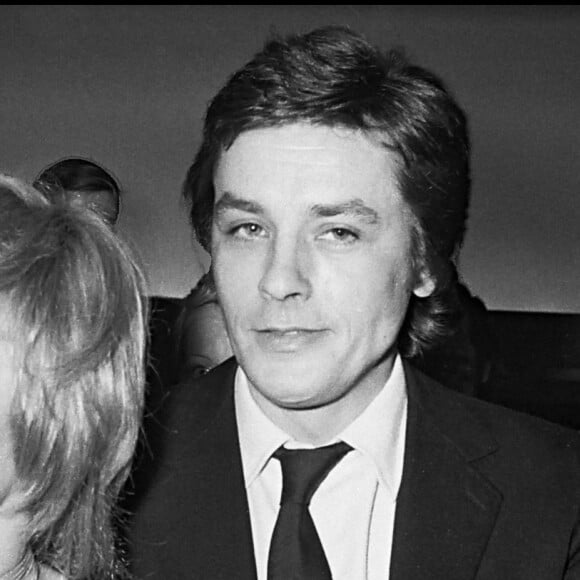 Archives : Alain Delon et sa femme Nathalie en 1971