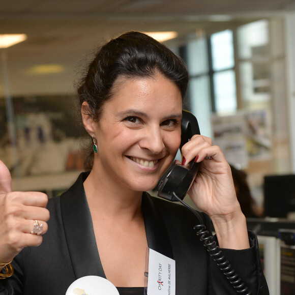 C'est ainsi que l'on apprend qu'elle est également une descendante du poète François de Malherbe.
Apolline de Malherbe à l'opération Charity Day chez Aurel BCG partners à Paris le 11 septembre 2019. © Veeren / Bestimage 