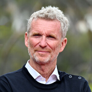 Exclusif - Denis Brogniart, le parrain de l'événement, durant la remise des prix de la 4ème édition du Festival des Jardins de la Côte d'Azur, dans les jardins de la villa Eilenroc, à Antibes Juan les Pins, le 26 mars 2023. © Bruno Bebert / Bestimage