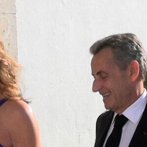 Carla Bruni et Nicolas Sarkozy.