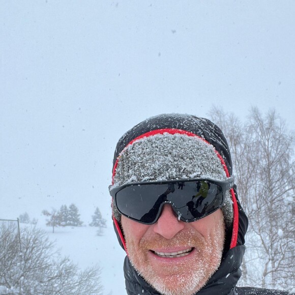 Denis Brogniart pratique de nombreux sports. ©Instagram denisbrogniartt_off