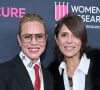 En interview, elle est revenue sur son parcours de vie peu commun.
Maria Bello et Dominique Crenn. - Photocall du dîner de gala caritatif "Women's cancer research fund" à Beverly Hills, le 16 mars 2023.